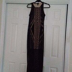 Mossino Maxi Sleeveless Veil Womens Dress